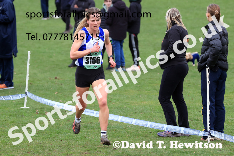 Senior Womens 2026 UK CAU Inter Counties Cross Country, Wollaton Park, Nottingham. Photo: David T. Hewitson/Sports for All Pics